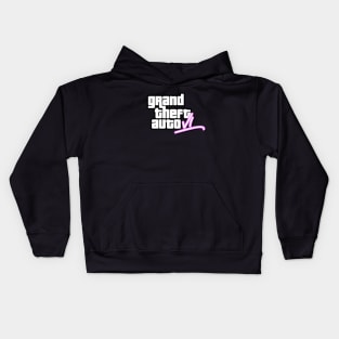 GTA VI (6) - Logo Kids Hoodie